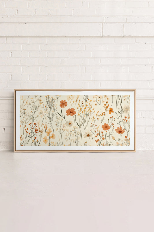 HERBSTGARTEN, Werk auf gespannter Leinwand