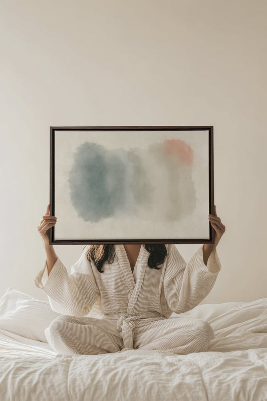 AURORA SHADES, Werk auf gespannter Leinwand