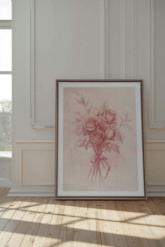 ROSENSPLITTER, Werk auf gespannter Leinwand