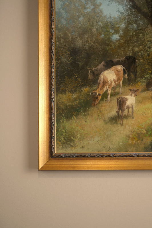 PRAIRIE WIND, VINTAGE GOLD FRAME