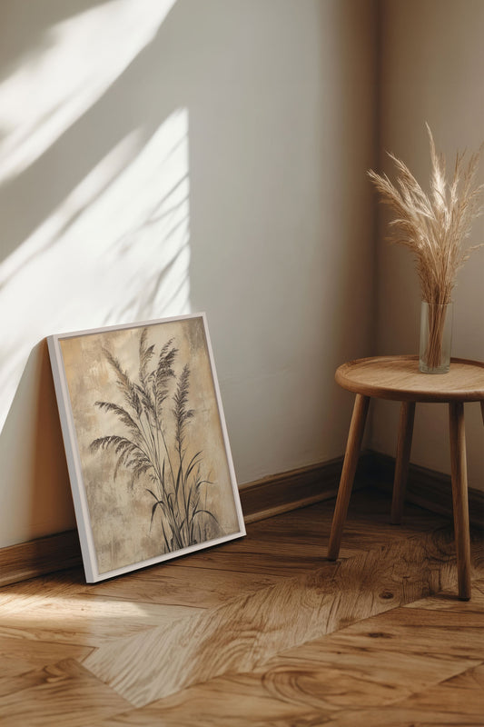 Wilde Brise, Werk auf gespannter Leinwand