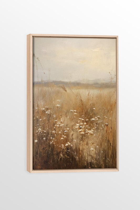 FELDLANDSCHAFT, Werk auf gespannter Leinwand