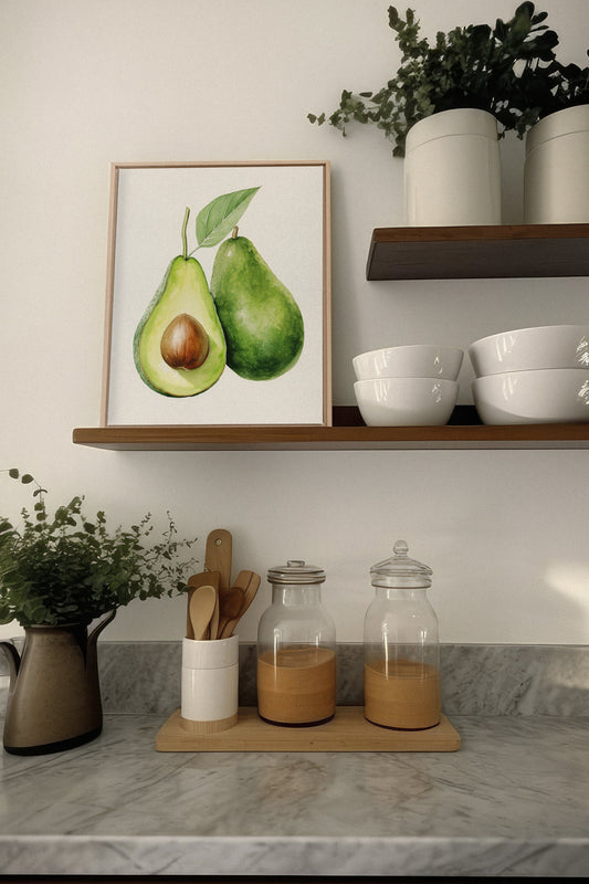 AVOCADO, Artwork on stretched canvas