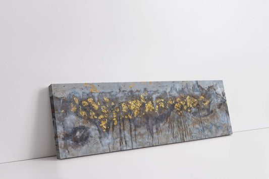 Wandbild - Abstrakte Bäume Leinwand - Kunstwerk