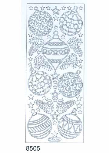 Deco Stickers - Christmas Ornaments