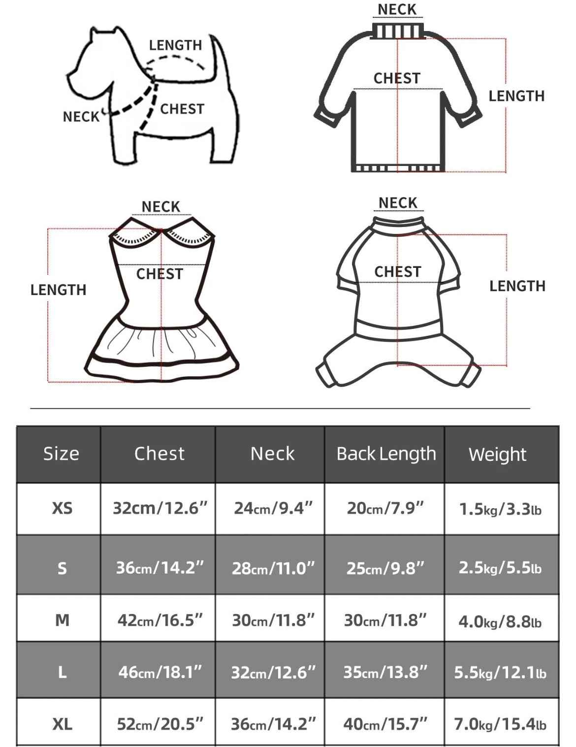 Gigi Dog Dress | Classic Dog Outfit