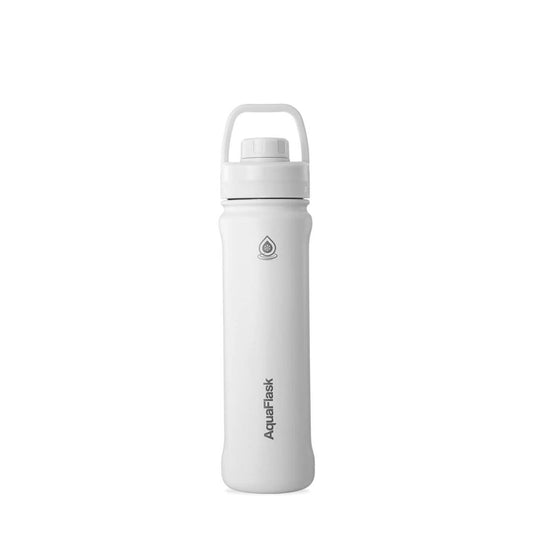 AquaFlask Sportflasche 650ml (22oz) – Vakuumisoliert, Auslaufsicher, BPA-frei