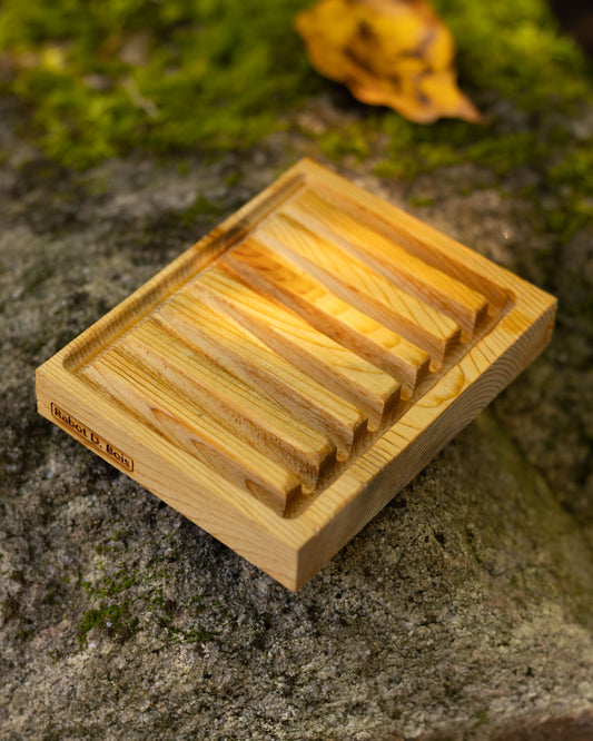 Seifenschale aus Holz „The D-Coulé"