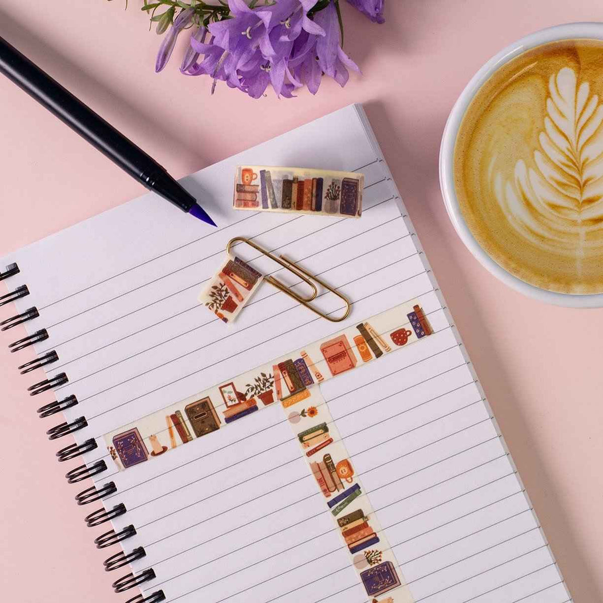 Book Lover Washi Tape