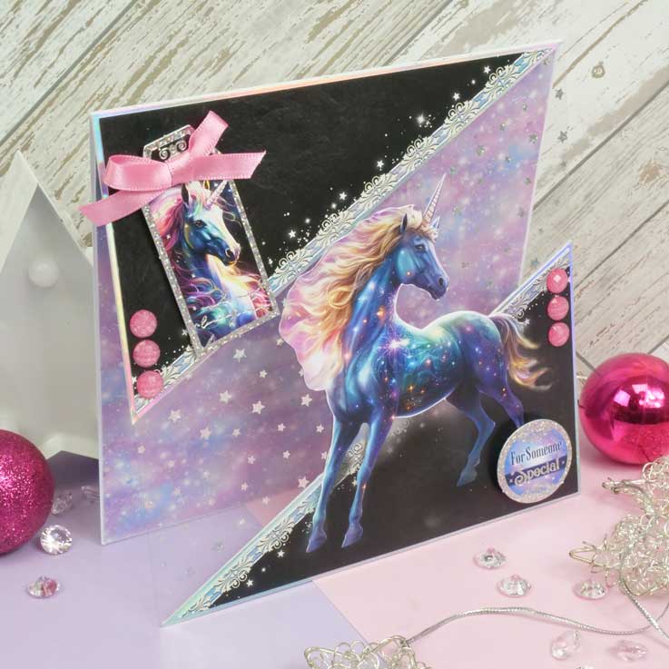 Unicorn Dreams Luxury Foiled Acetate