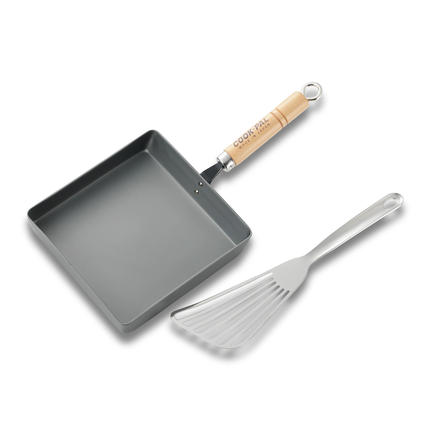 Yoshikawa Cook-Pal Ren Eierpfanne/Omelettpfanne (Groß) – Nitrierter Kohlenstoffstahl, Hergestellt in Japan