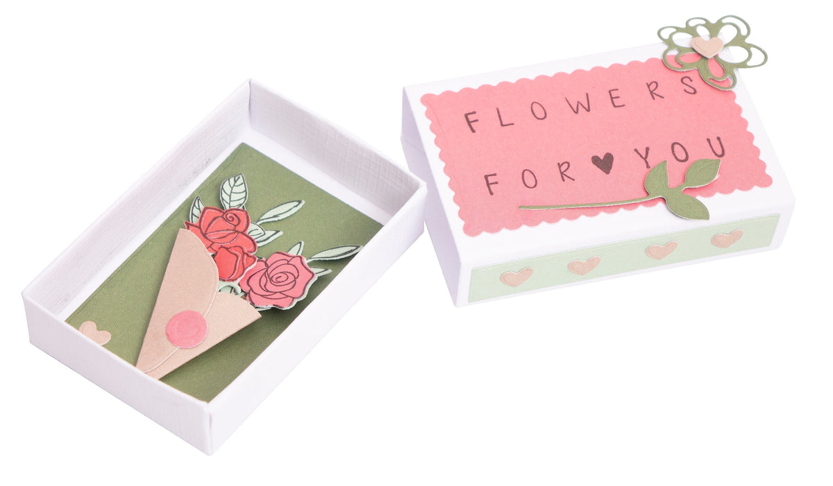 SL Clear Stamp Matchbox Love Essentials 74x100x4mm 1 PC nr.142