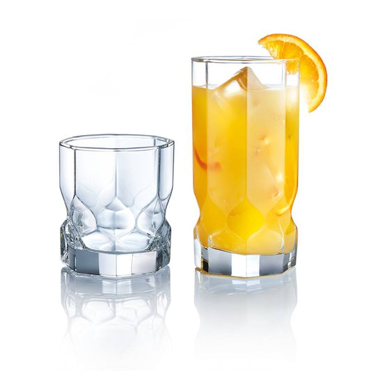 Luminarc 16 Piece Topaz Glassware Set