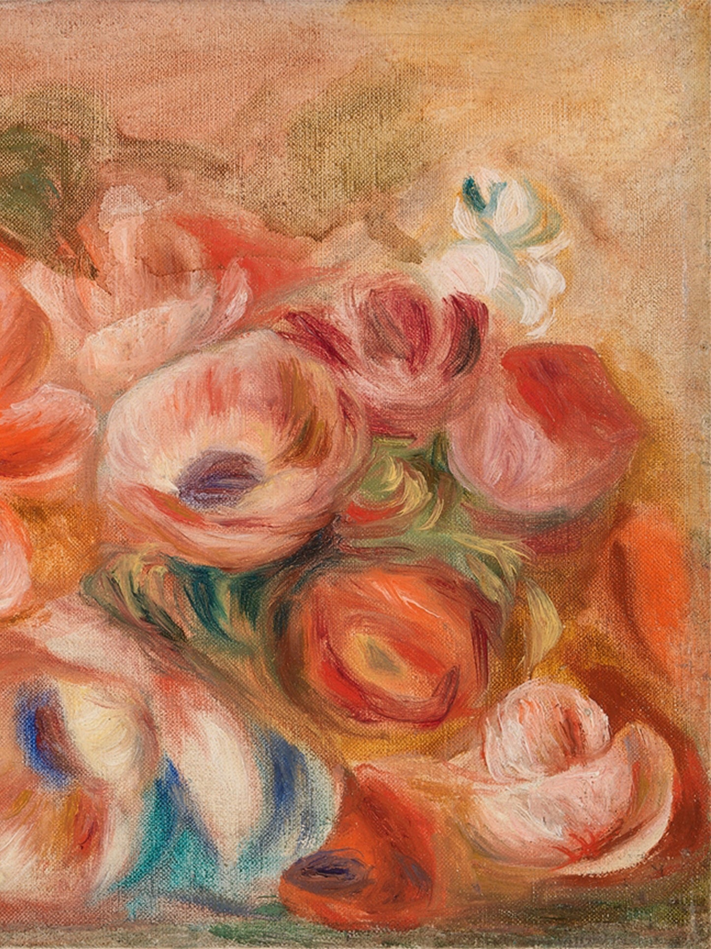 BLÜTEN-VELOURS-3, VINTAGE-RAHMEN