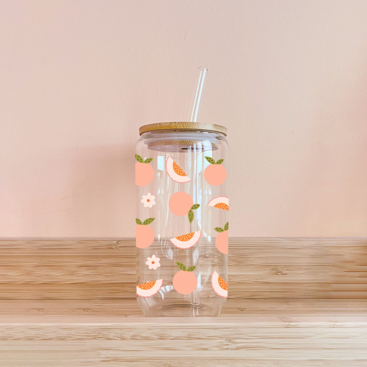 Verre - Punch aux pêches