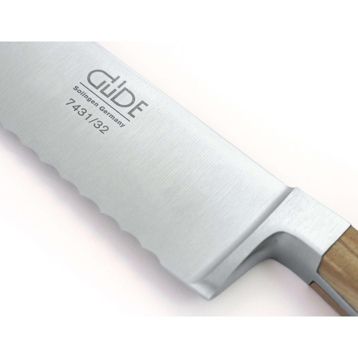 ALPHA OLIVE | Brotmesser Franz Dude 12.5" Rechtshänderversion | Geschmiedeter Stahl / Olivenholzgriff