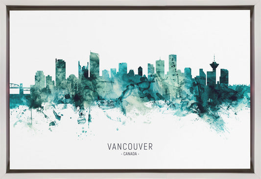 Wandbild Vancouver Kanada Skyline