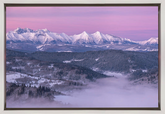 Wandbild Dämmerung - Tatra-Gebirge