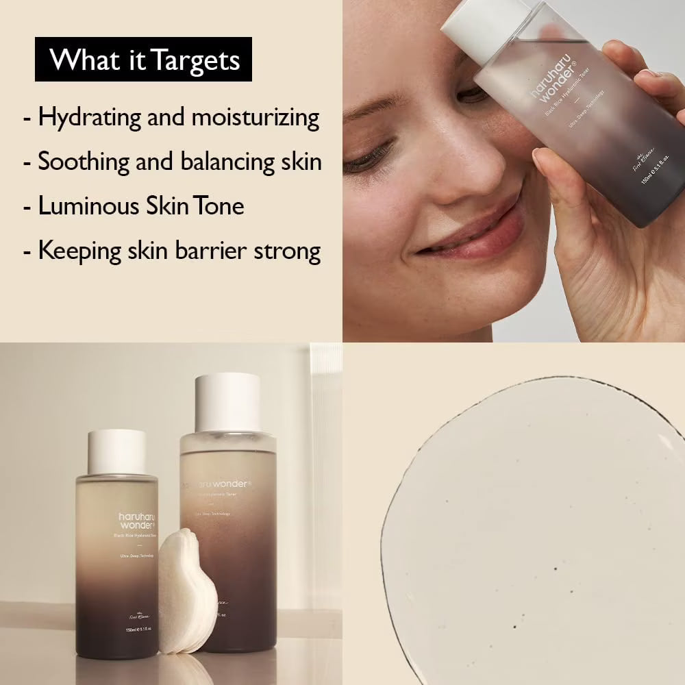 Haruharu wonder Black Rice Hyaluronic Toner 300ml