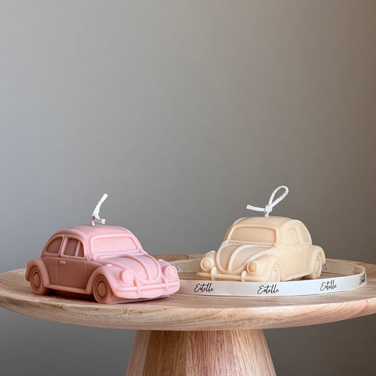 VW Käfer Kerze | Vegane Sojawachs Auto Kerze