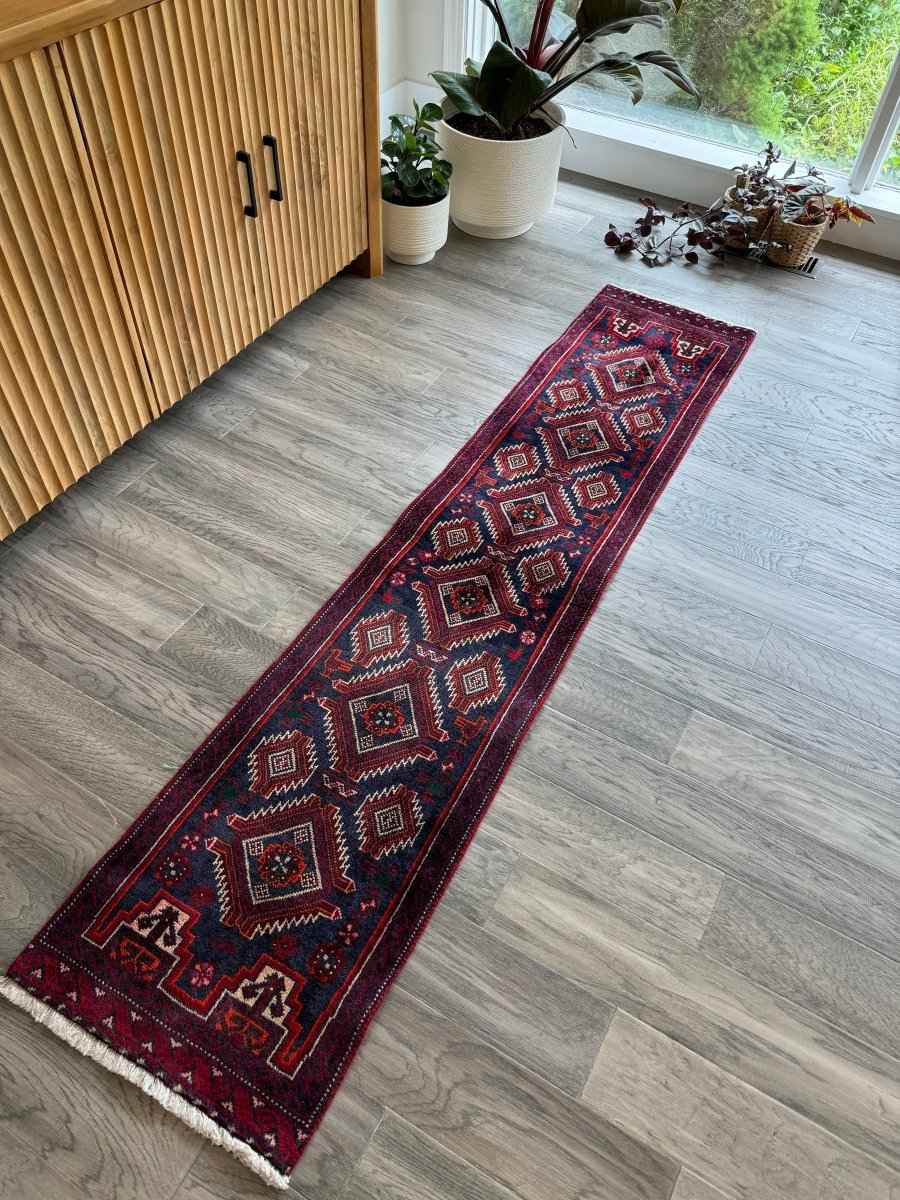 Persian Baluch Runner | 1' 5" x 6' 9"