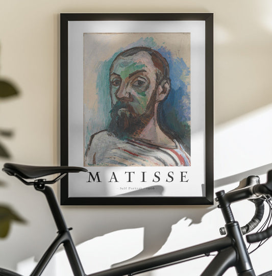 Wandbild Selbstporträt 1906 Poster