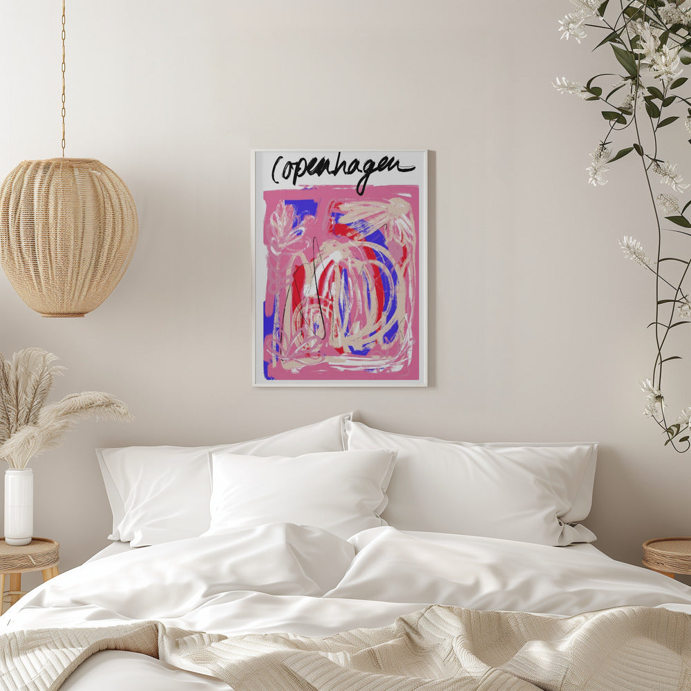 Wandbild Kopenhagenabstrakt5 Größe24x36