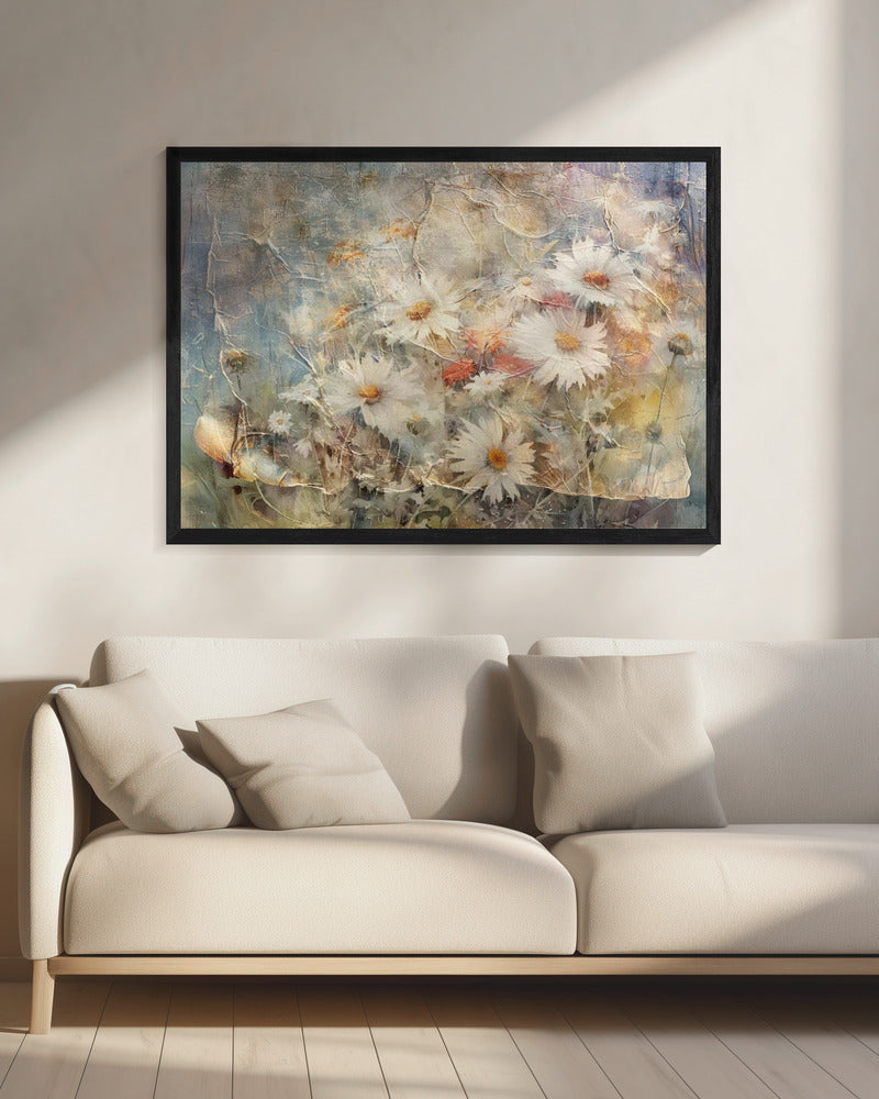 Wandkunst Blumen Floral Kunst Illustration Wandkunst 009