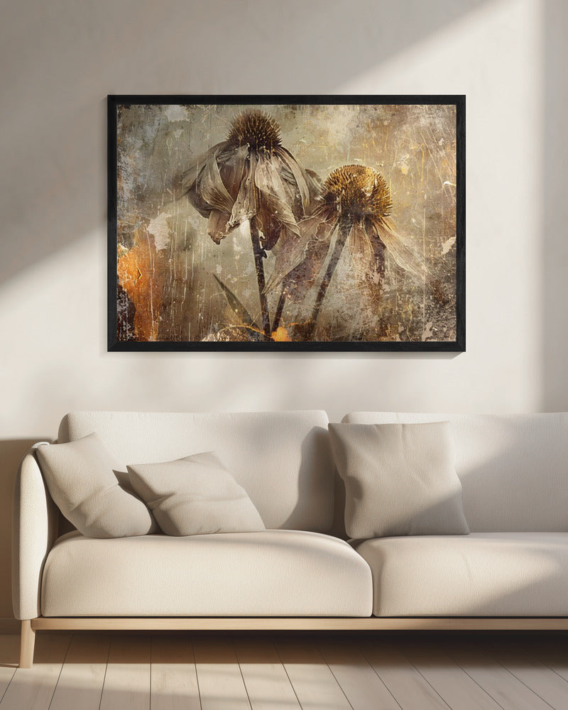 Wandbild Blumen Blumenkunst Illustration Wandkunst 082