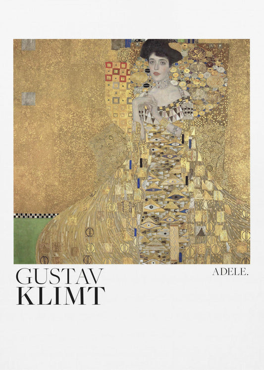 Wandbild Porträt von Adele Bloch Bauer I (1907) Poster