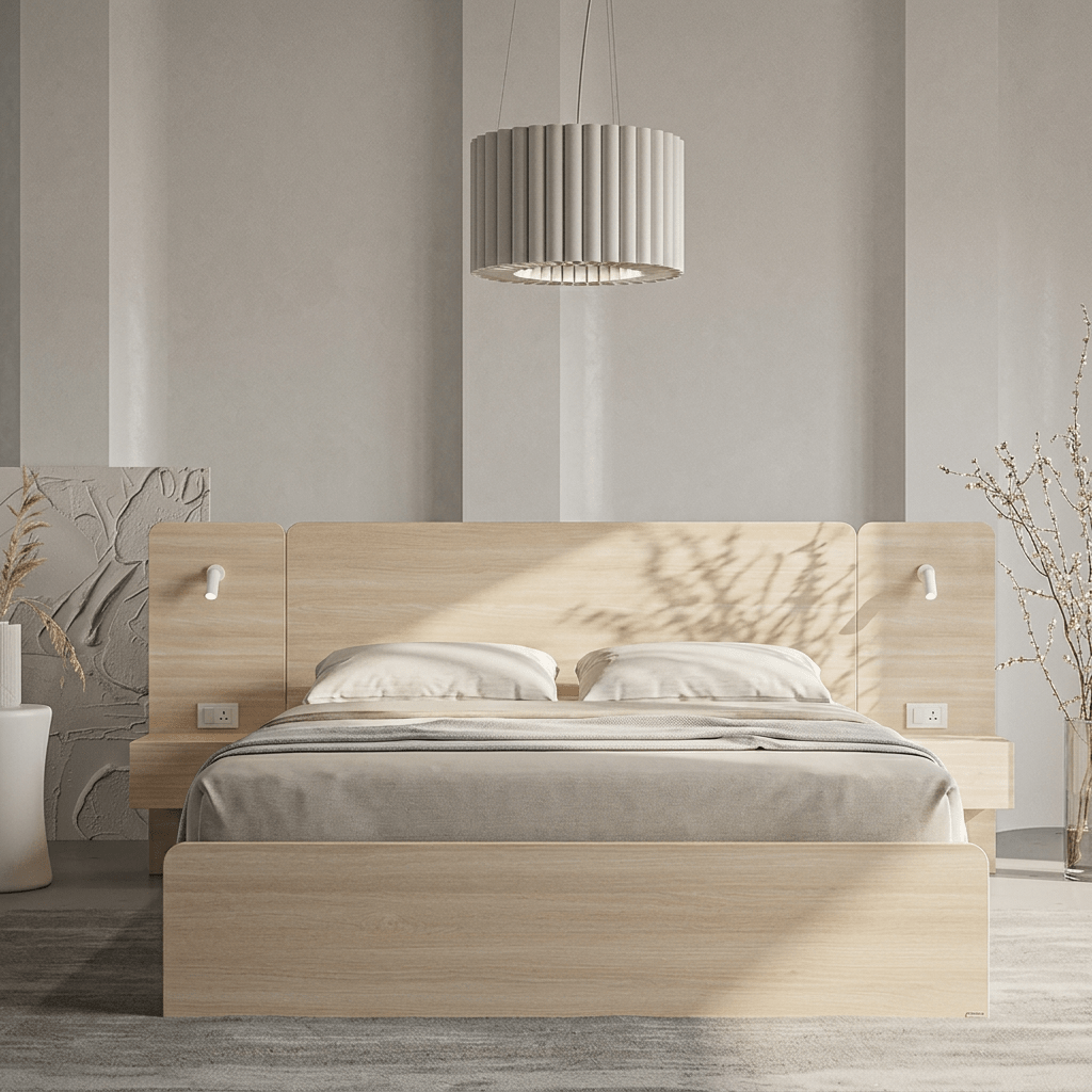 Rander Hotel Smart Schlafzimmerkombination mit Steckdose & Leselicht