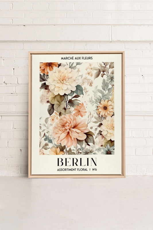 BERLIN, Mischtechnik auf Leinwand