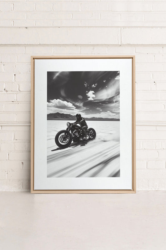 DUNE DANCER, Werk auf gespannter Leinwand