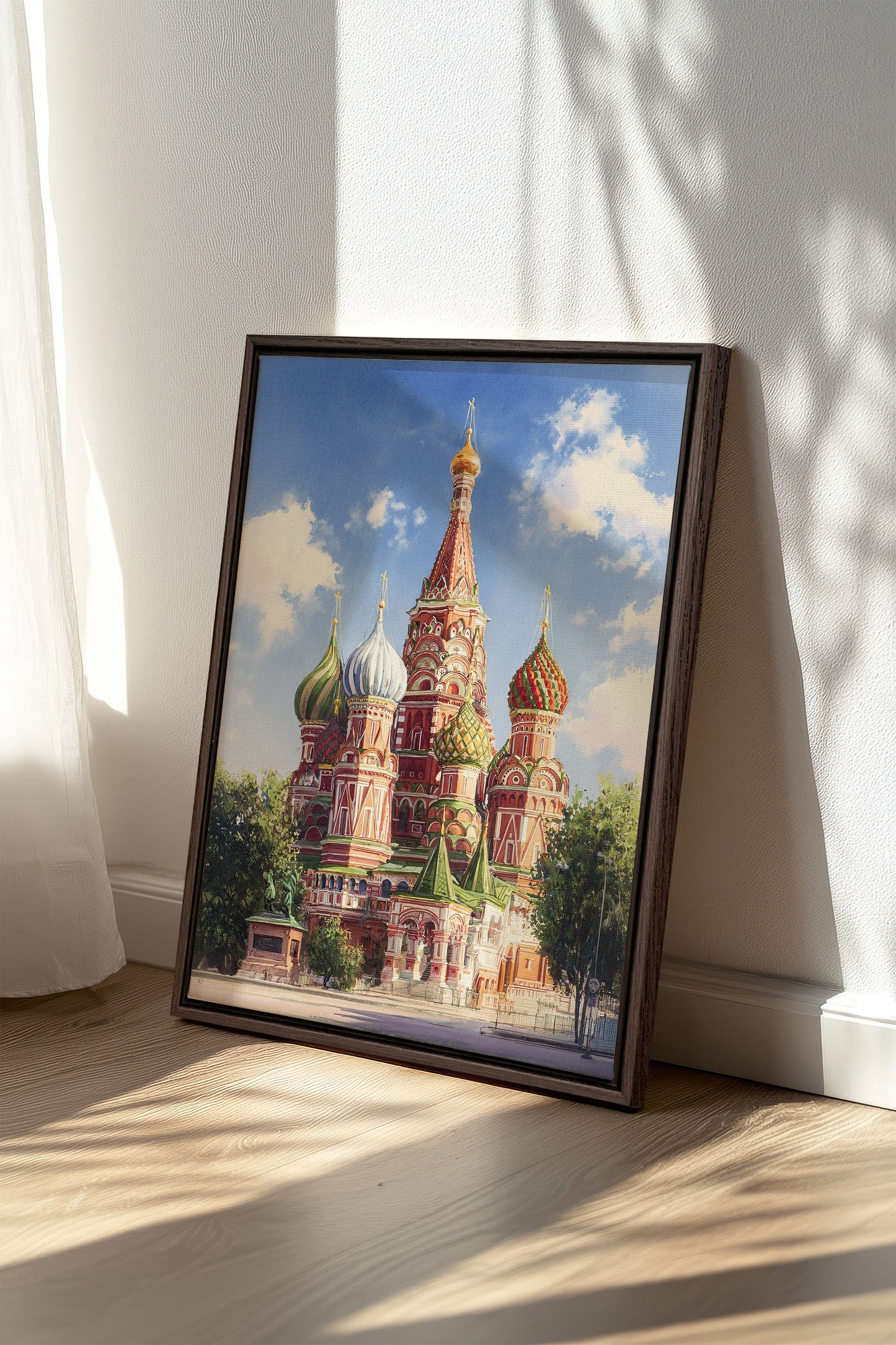 MOSCOW HUES, gestreckte Leinwand