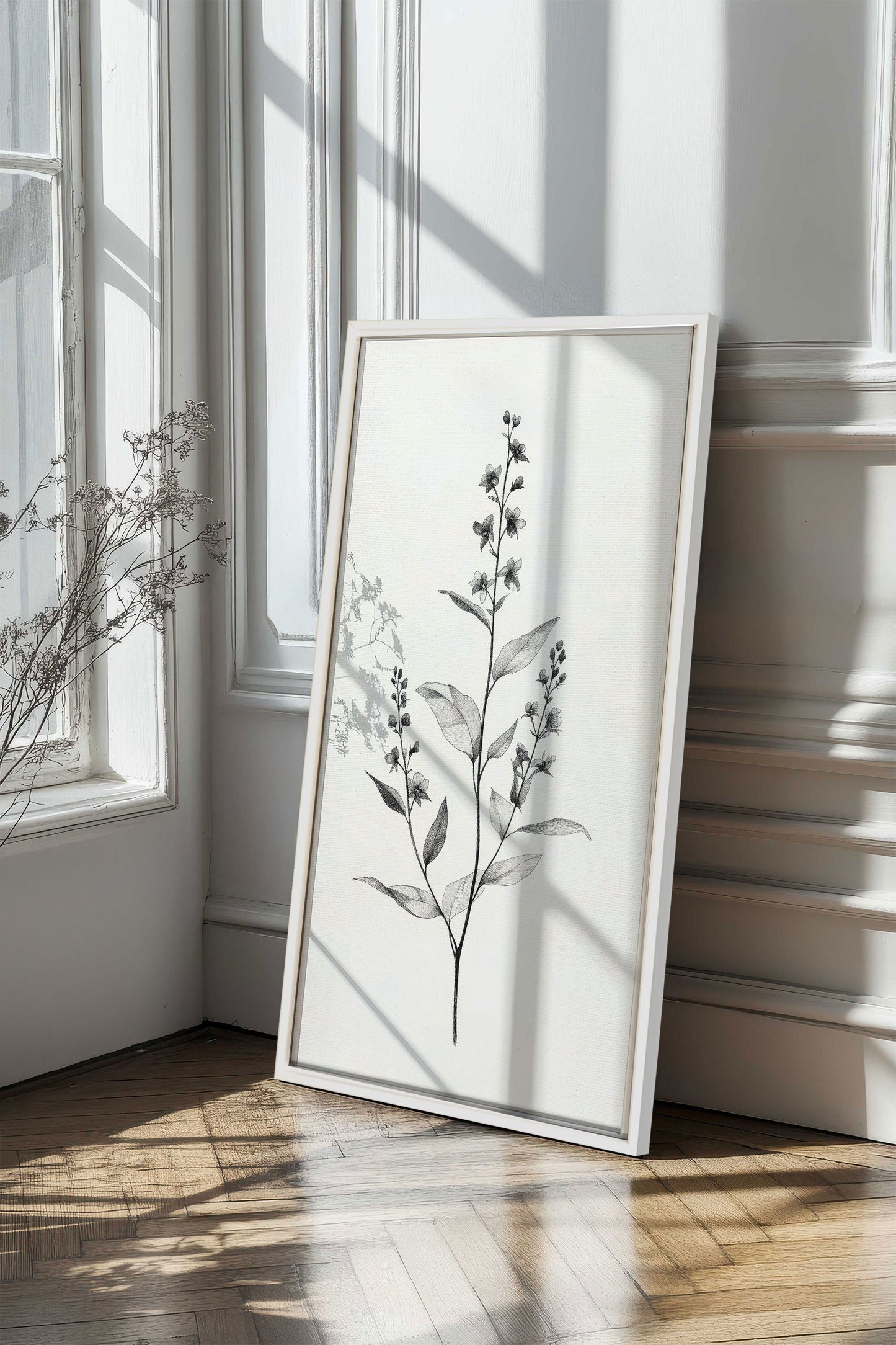 NATURE'S SKETCH, Mischtechnik auf gespanntem Leinen