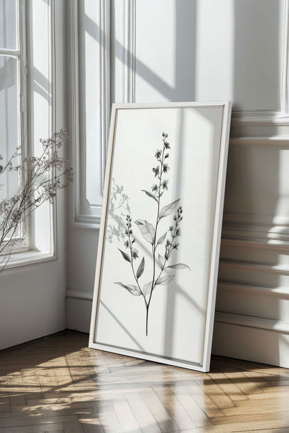 NATURE'S SKETCH, Mischtechnik auf gespanntem Leinen