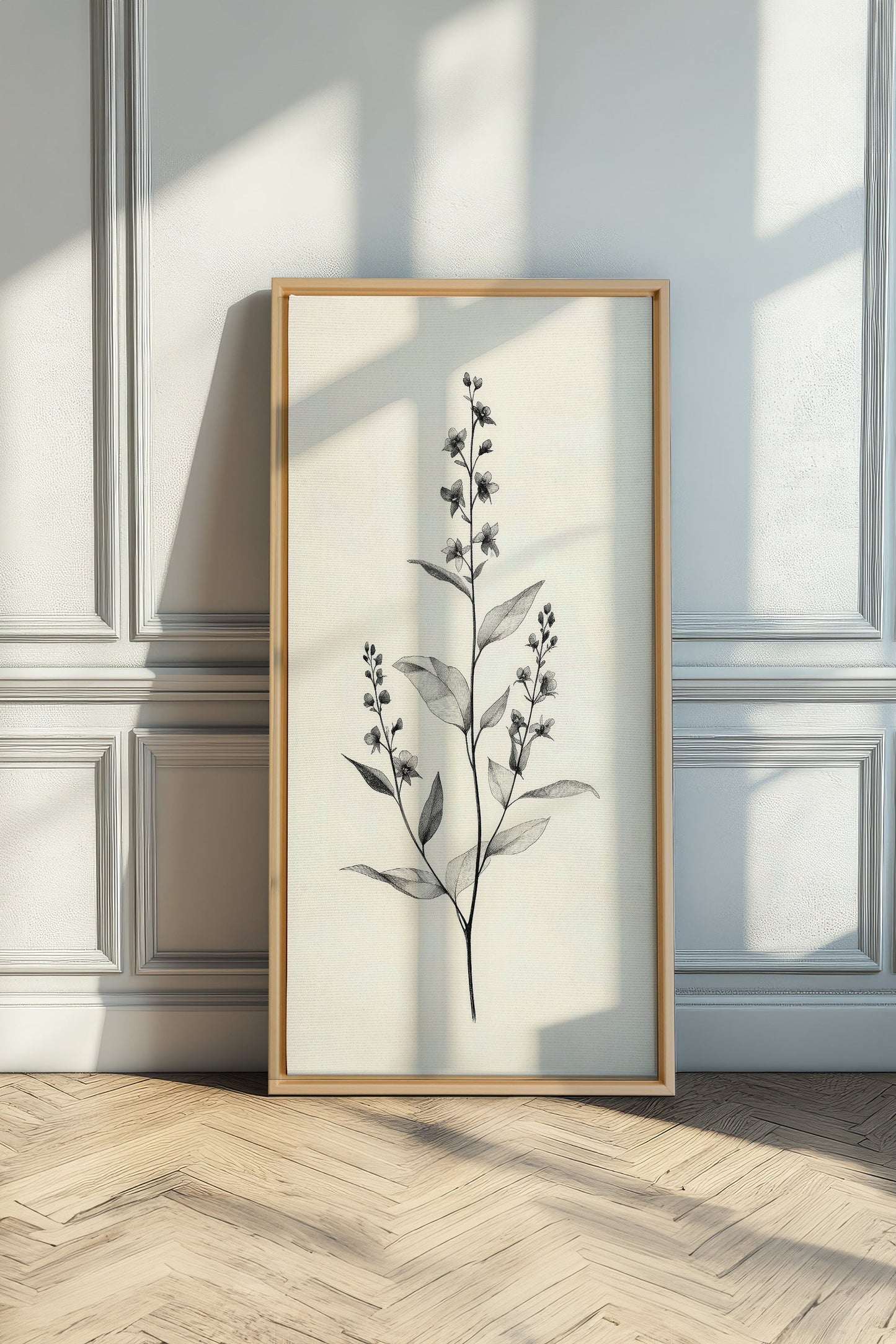 NATURE'S SKETCH, Mischtechnik auf gespanntem Leinen