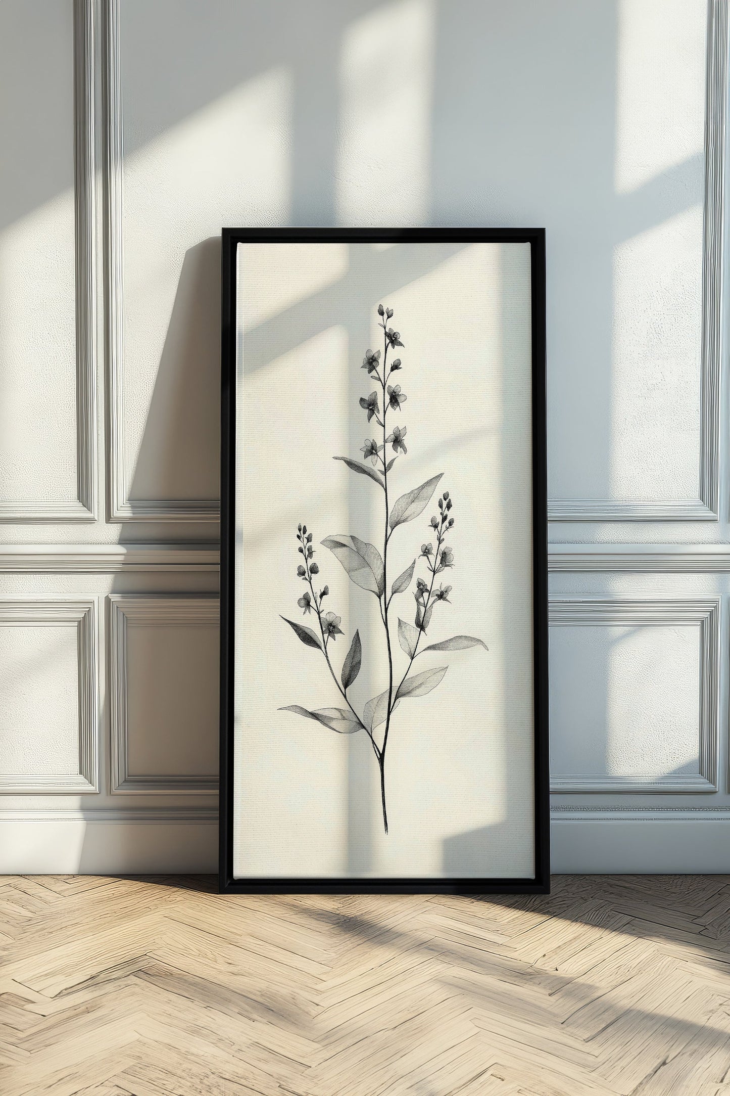 NATURE'S SKETCH, Mischtechnik auf gespanntem Leinen