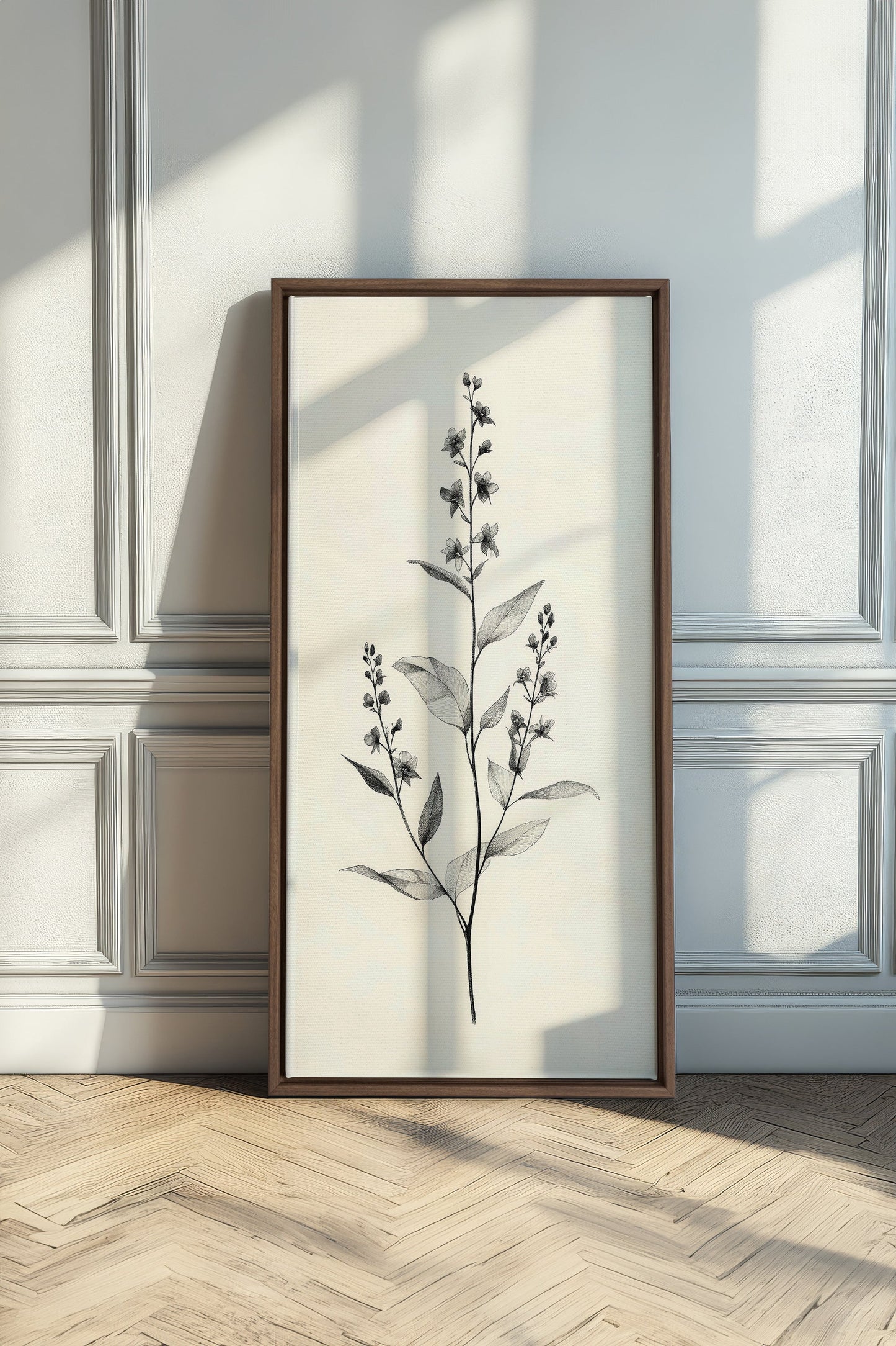 NATURE'S SKETCH, Mischtechnik auf gespanntem Leinen