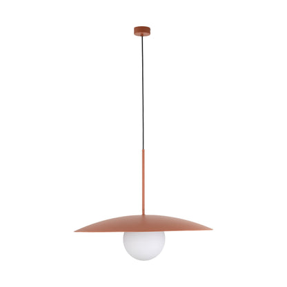 SLATE Mid-Century Modern Wide Dome Pendant Light for Kitchen Island & Dining Table - AURABAGS SHOP