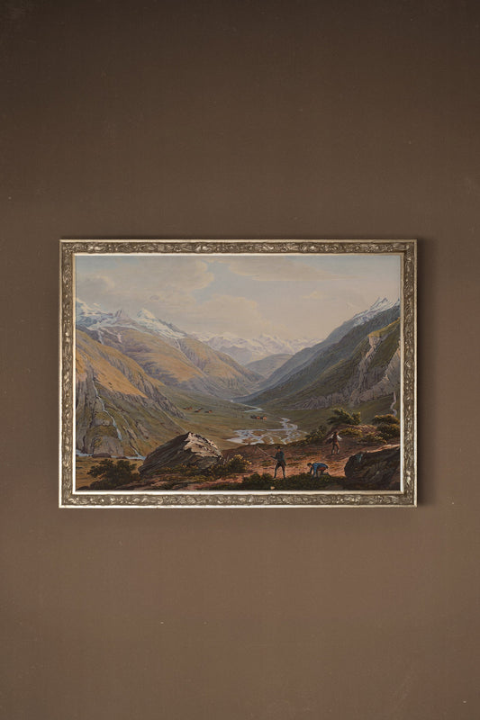 MONTS ÉTERNELS, RAHMEN SILBER, VINTAGE