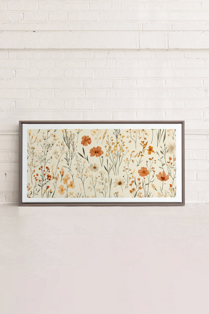 HERBSTGARTEN, Werk auf gespannter Leinwand