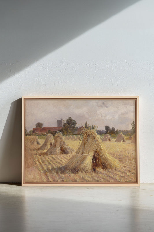 FELD DER ERINNERUNGEN, Werk auf gespannter Leinwand