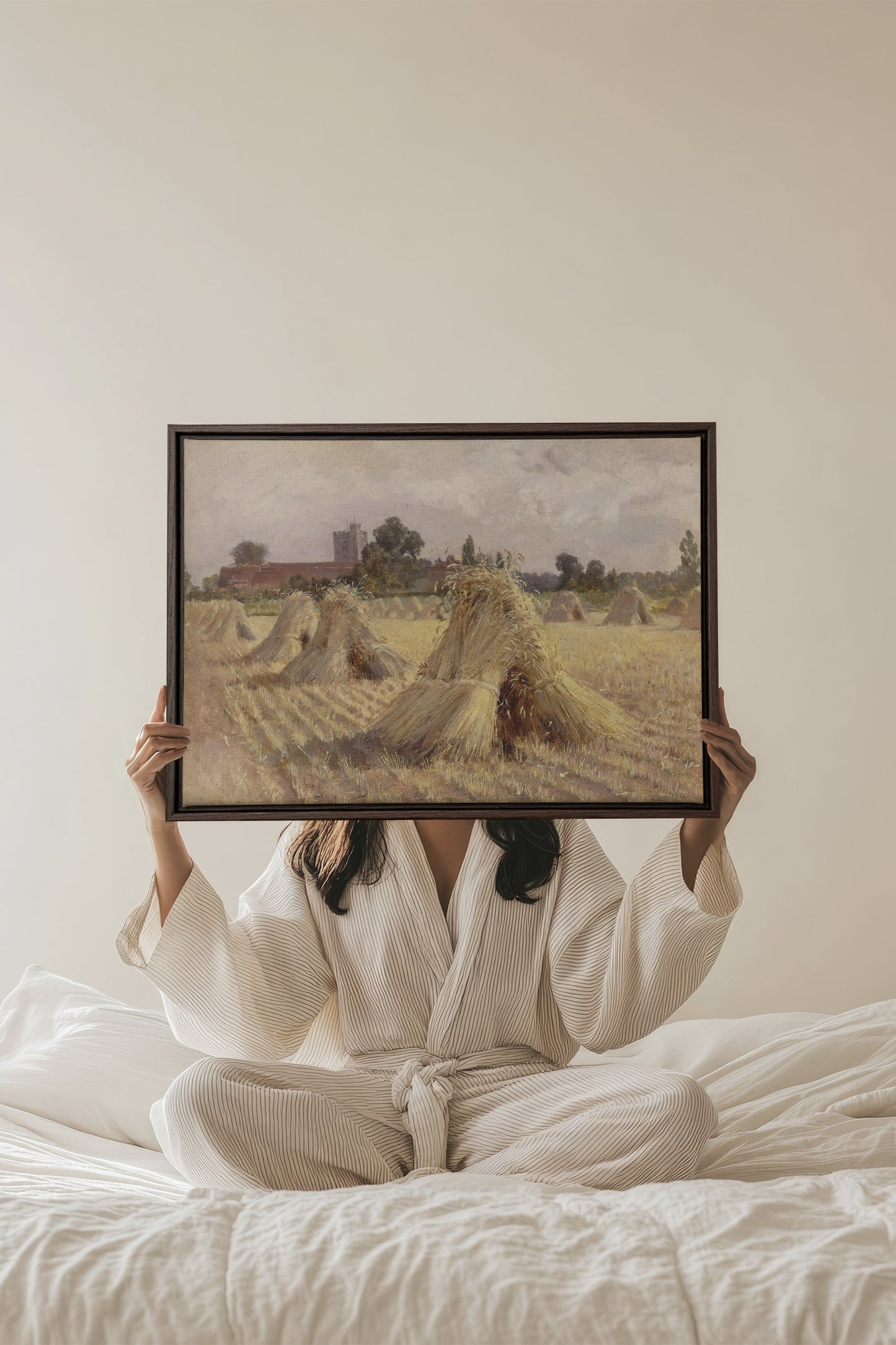 FELD DER ERINNERUNGEN, Werk auf gespannter Leinwand