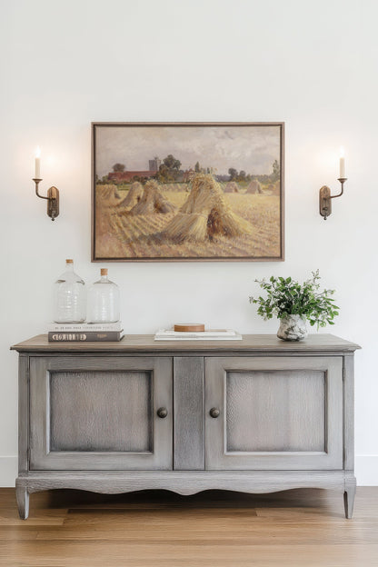 FELD DER ERINNERUNGEN, Werk auf gespannter Leinwand