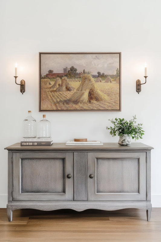 FELD DER ERINNERUNGEN, Werk auf gespannter Leinwand