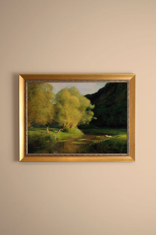 DOUCEUR DU SOIR, VINTAGE GOLD RAHMEN