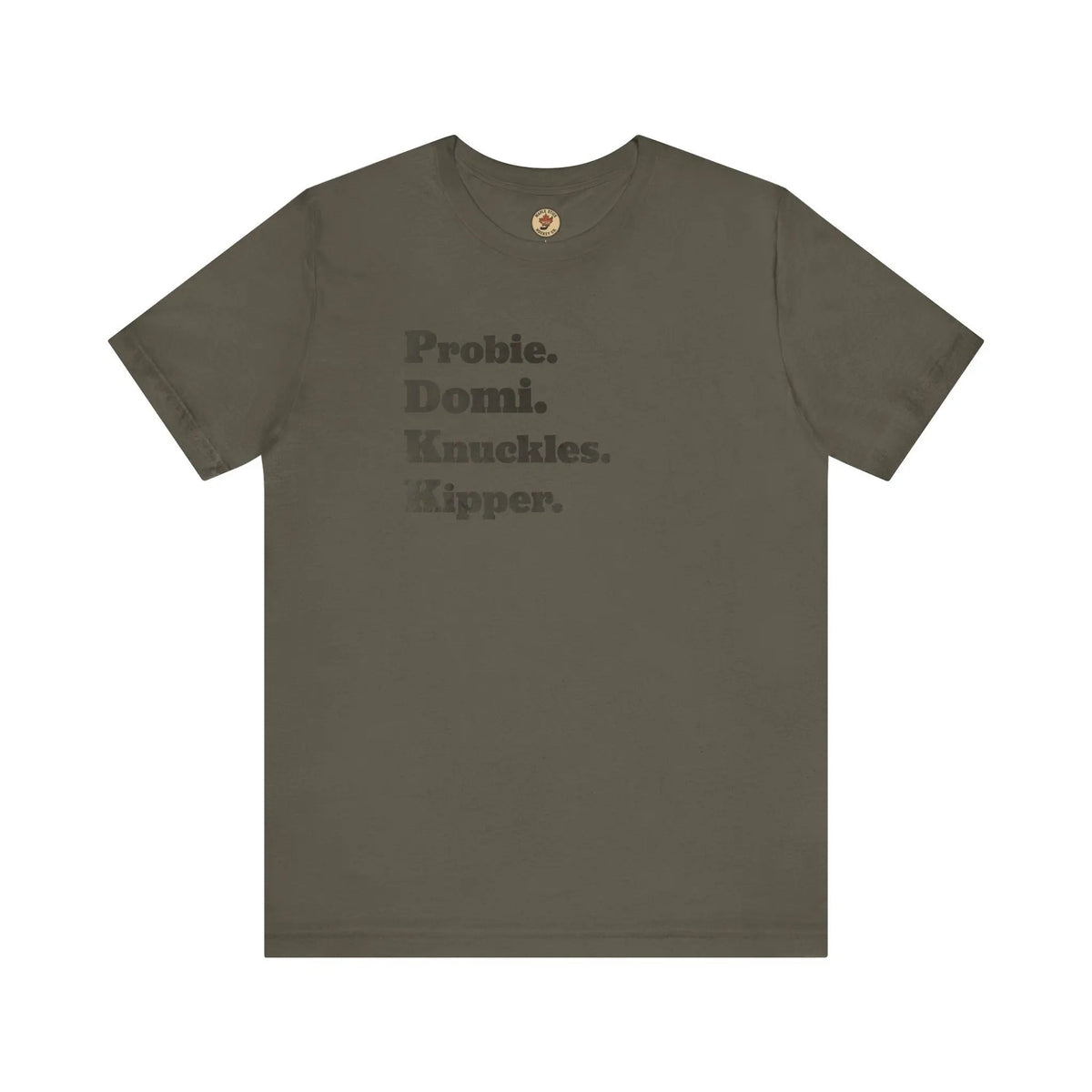 Probie Domi Knuckles Kipper T-Shirt - NHL Hockey Fighters - Maple Stick Hockey Co. - True Fan