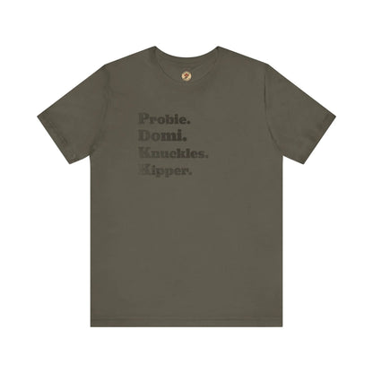 Probie Domi Knuckles Kipper T-Shirt - NHL Hockey Fighters - Maple Stick Hockey Co. - True Fan