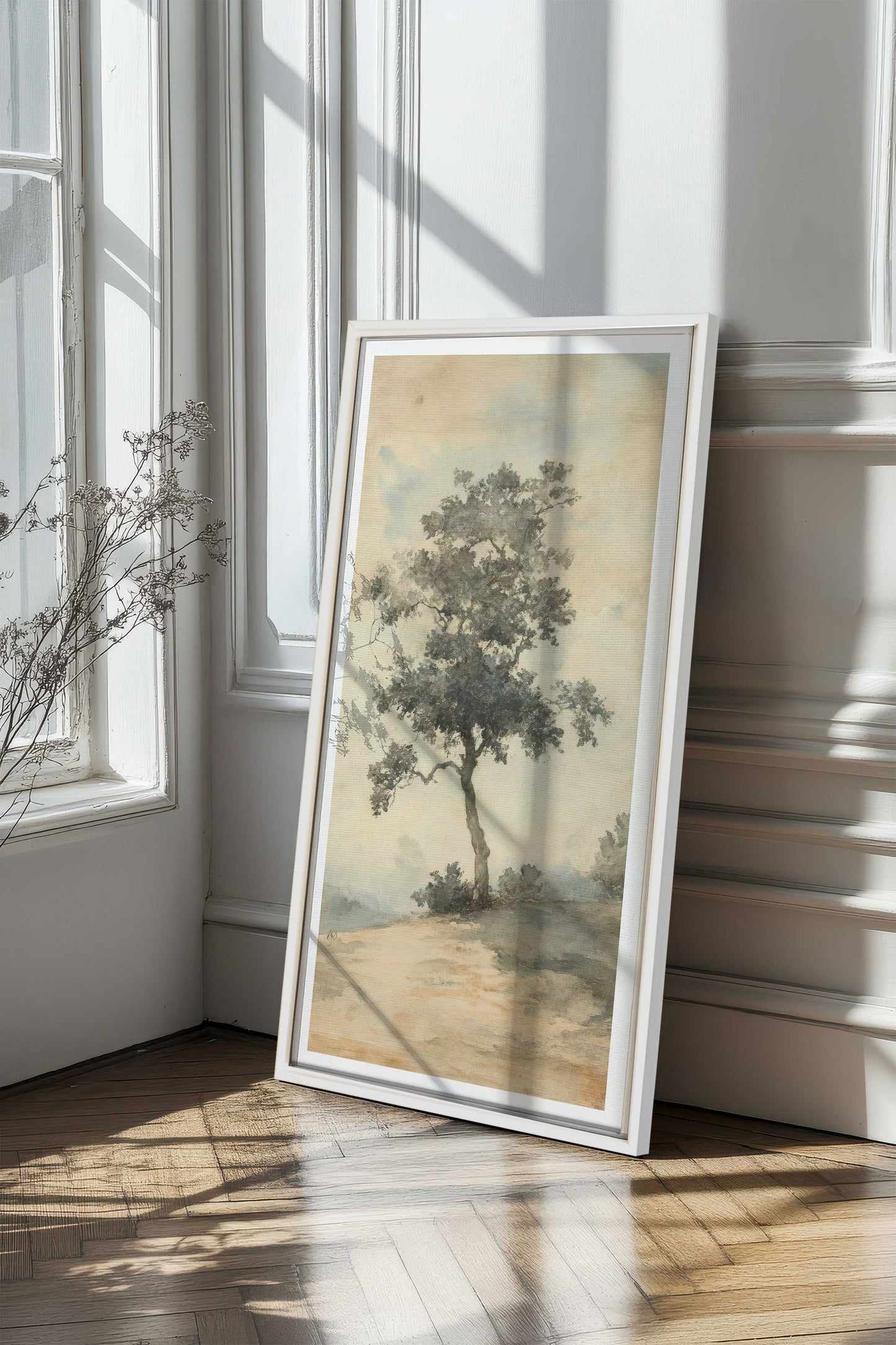 BAUM DER ERINNERUNGEN, Leinwand auf Keilrahmen